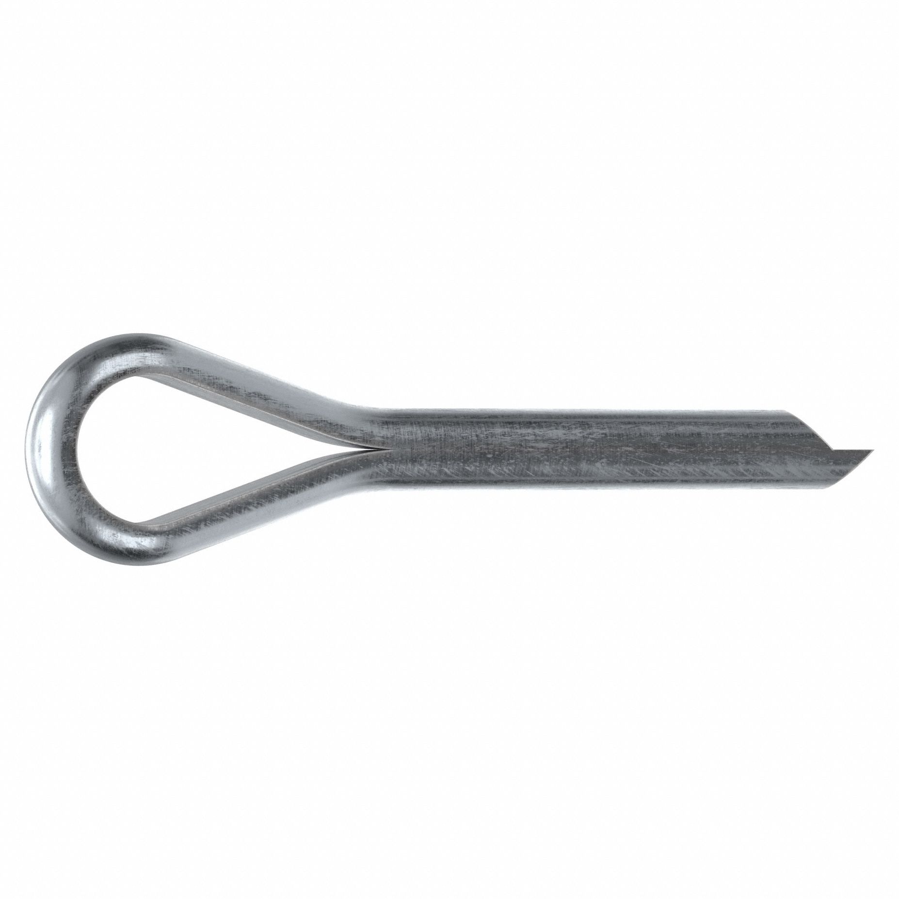 Cotter Pin, 10mm dia, 61.6mm L, PK25: Extended Prong, Metric, 10 mm Pin Dia, 61.6 mm Shank Lg, 25 PK
