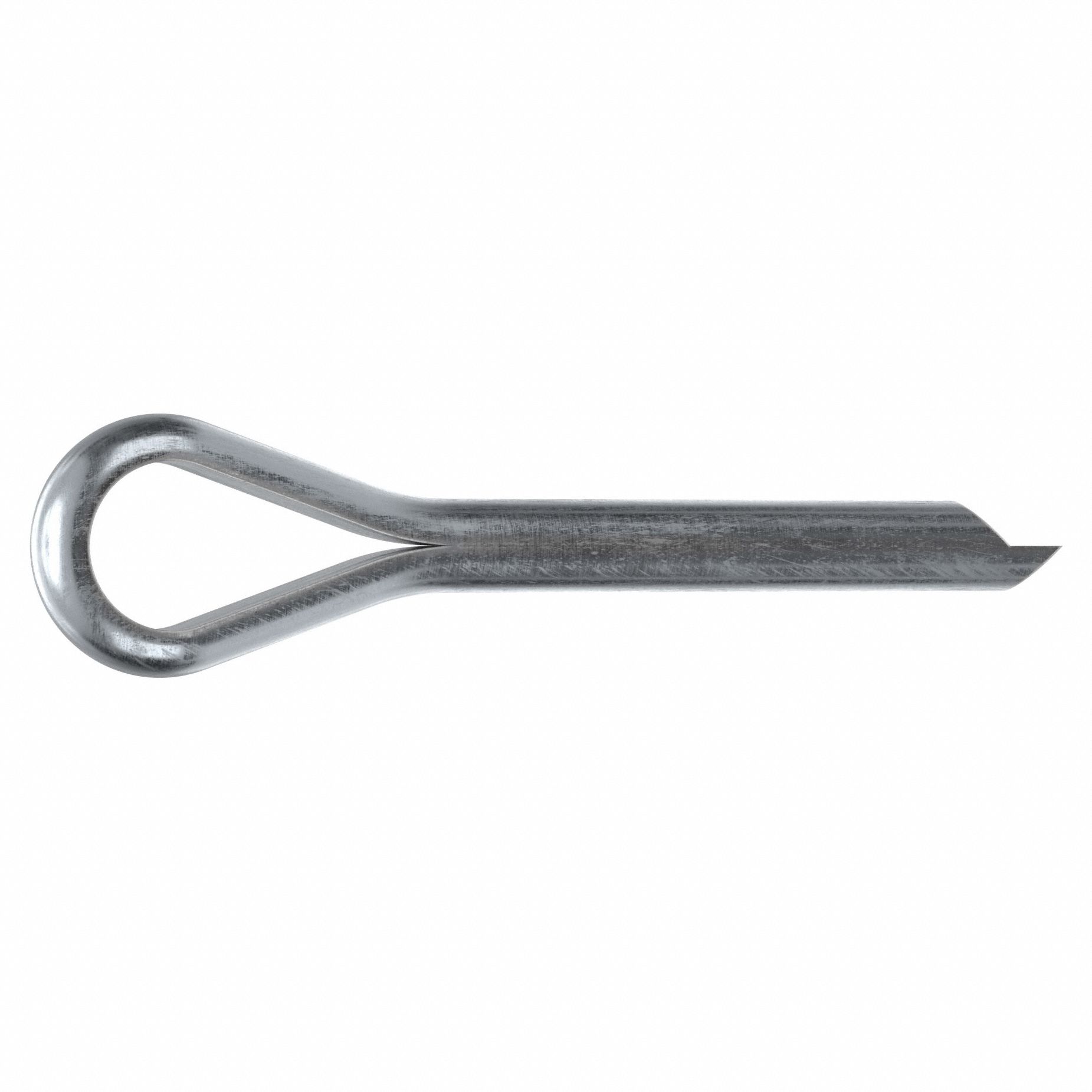 Cotter Pin, 10mm dia, 69.3mm L, PK10: Extended Prong, Metric, 10 mm Pin Dia, 69.3 mm Shank Lg, 10 PK