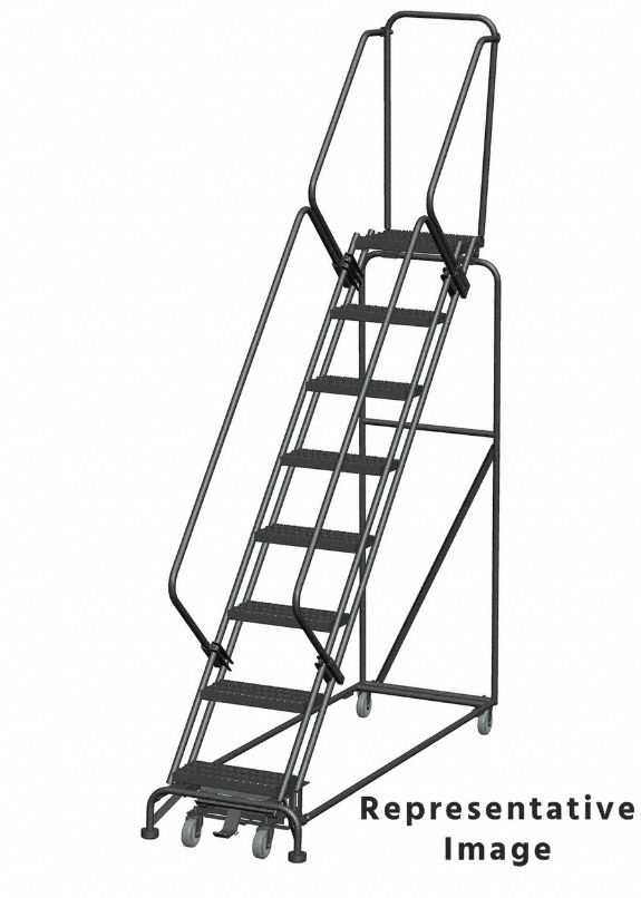 BALLYMORE, No Locking Mechanism, No Handrails, Slope Lockstep Roll ...