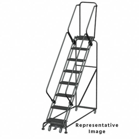 BALLYMORE, No Locking Mechanism, No Handrails, Slope Lockstep Roll ...