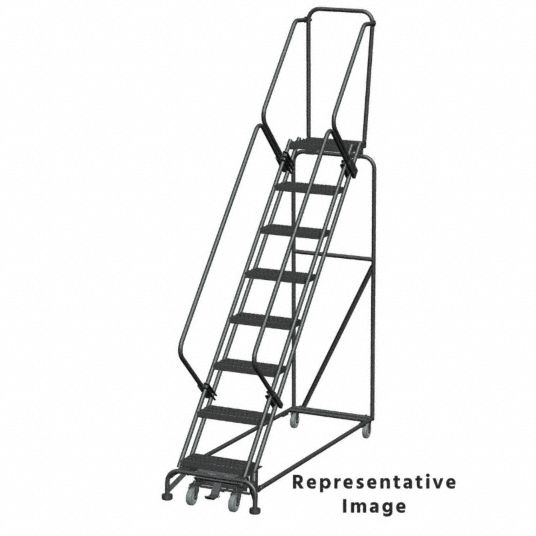 BALLYMORE, No Locking Mechanism, No Handrails, Slope Lockstep Roll ...