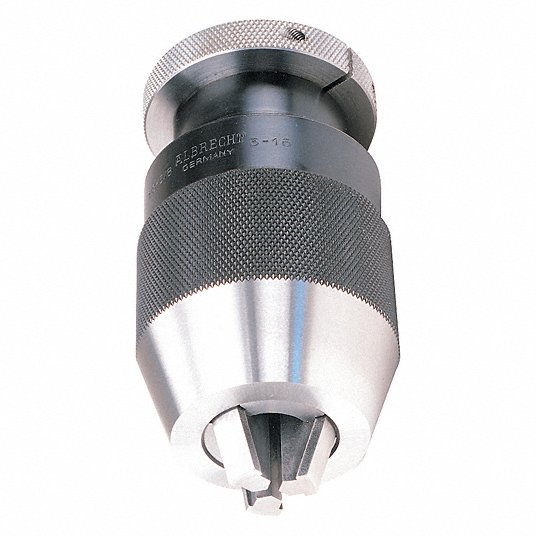 Drill Chuck: Keyless, Jacobs Taper Mount, JT1 Mounting Size, 1/8 in Max. Drill Capacity