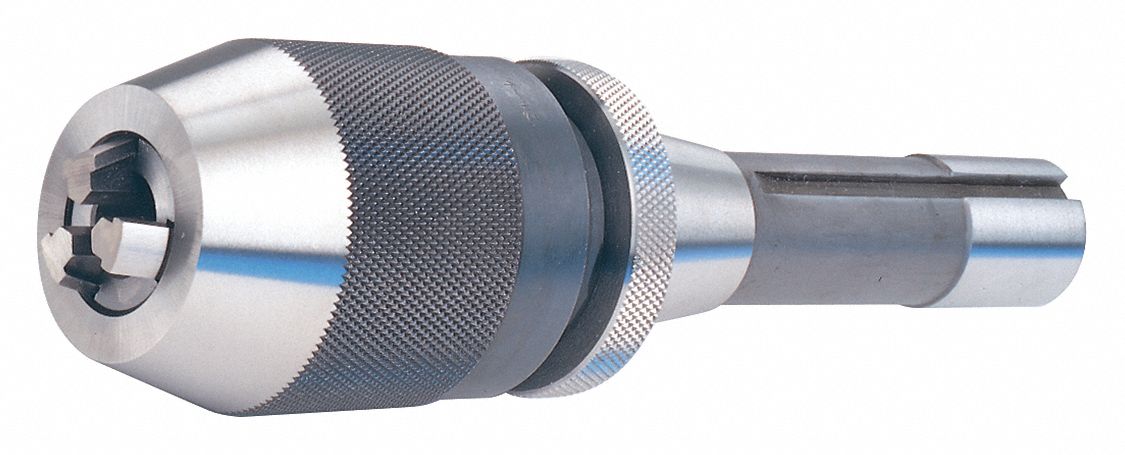 Drill Chuck: Keyless, Morse Taper Mount, MT2 Mounting Size, 1/2 in Max. Drill Capacity