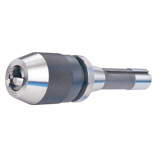 Drill Chuck: Keyless, R8 Mount, R8 Mounting Size, 1/2 in Max. Drill Capacity