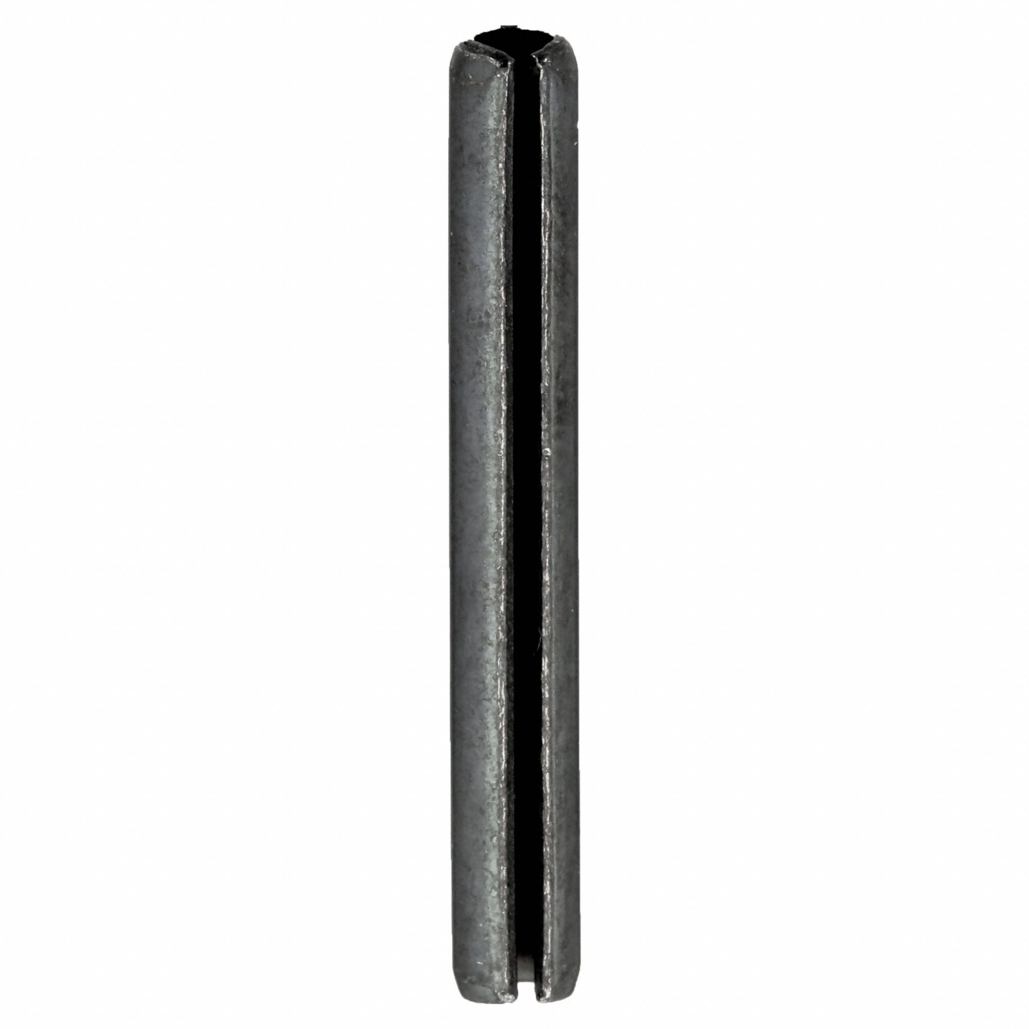 SPRING PIN, ¼ IN DIA, 1½ IN L, SLOTTED, INCH, ¼ IN DIA, 1½ IN SHANK L, 25 PK