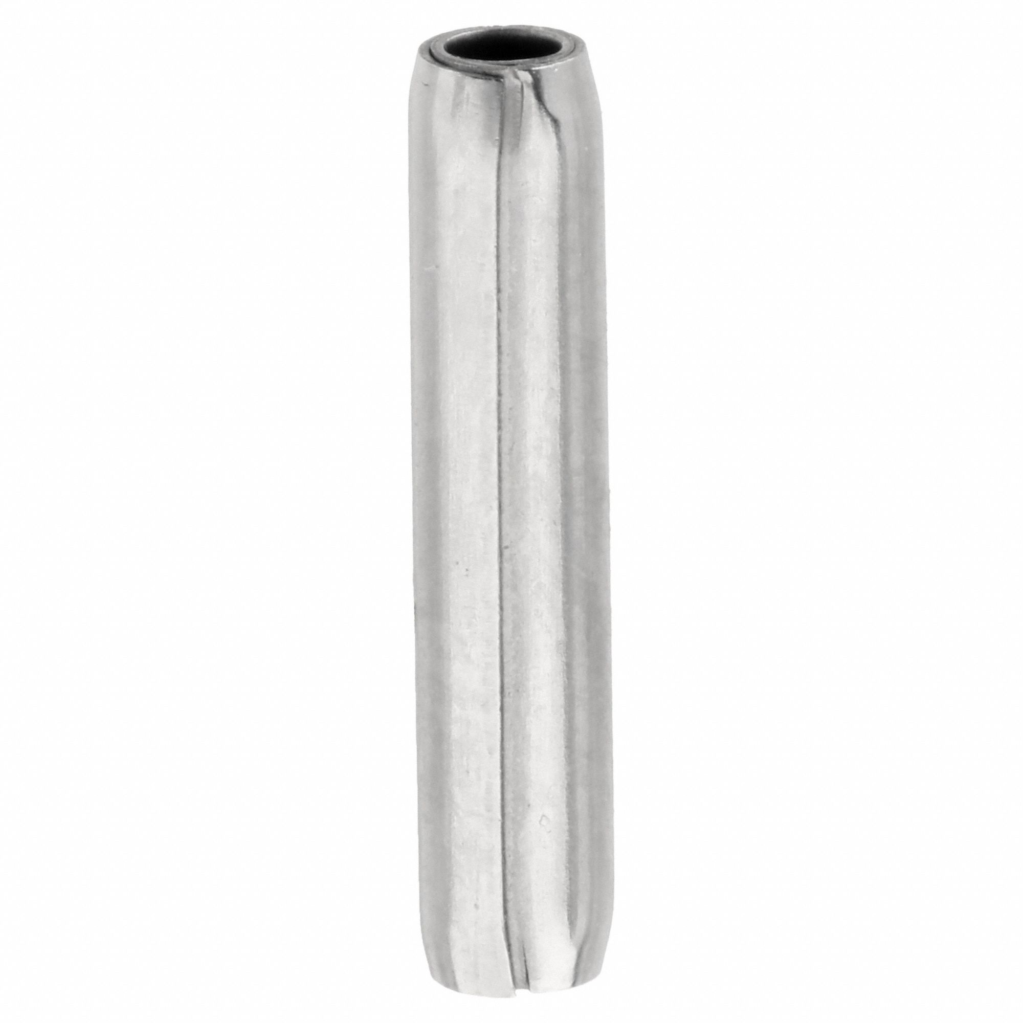 SPRING PIN, 1/16 IN DIA, ½ IN L, COILED, INCH, 1/16 IN DIA, ½ IN SHANK L, 100 PK