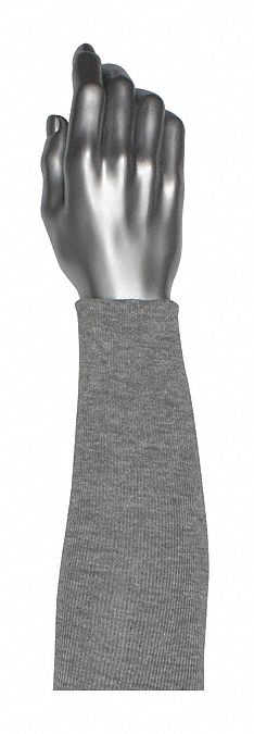 HPPE Sleeve, 2 Ply, 18", Gray