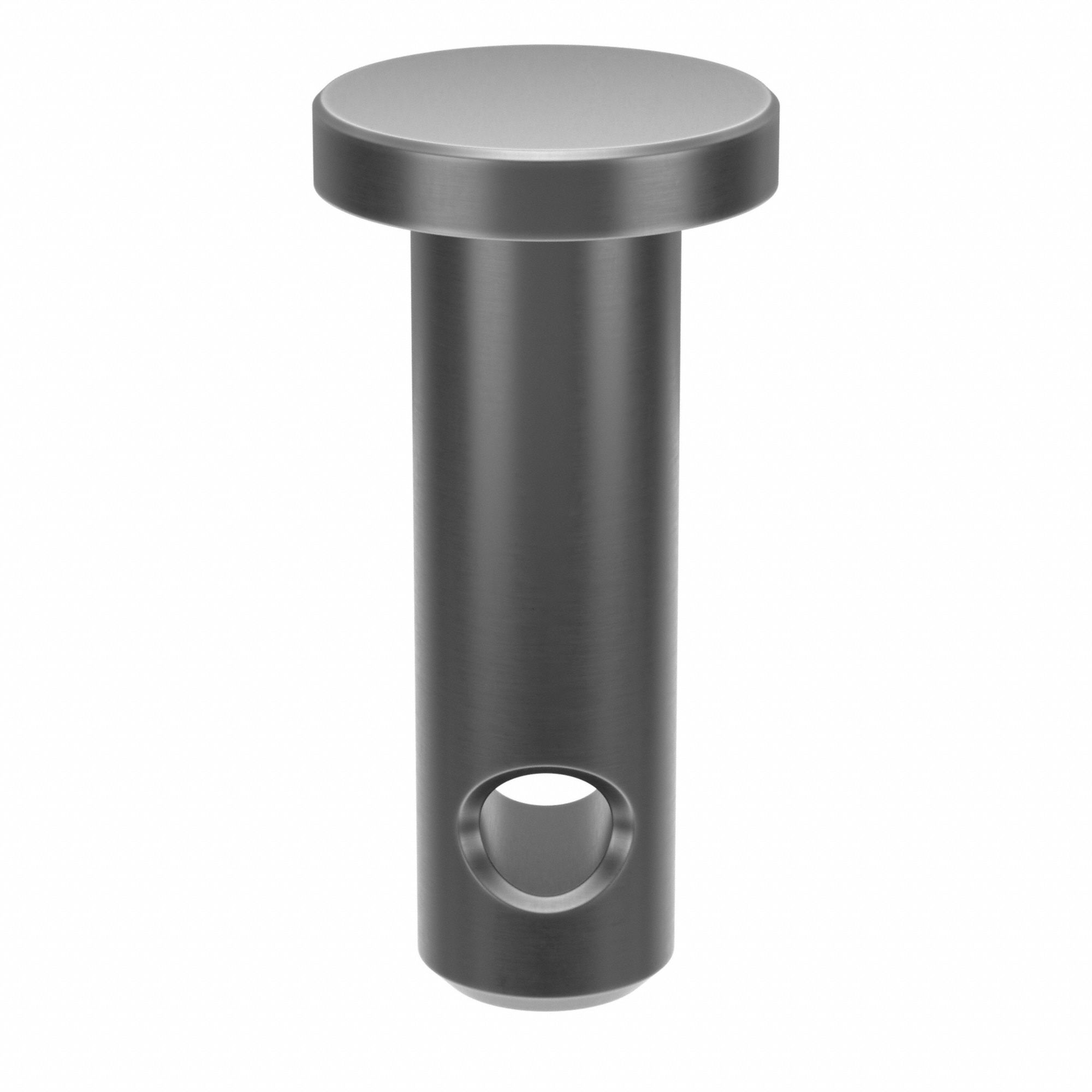 Clevis Pin, 19/32 in L 3/16in dia, PK25: Inch, 3/16 in Pin Dia, 19/32 in Shank Lg, Steel, Plain, 25 PK