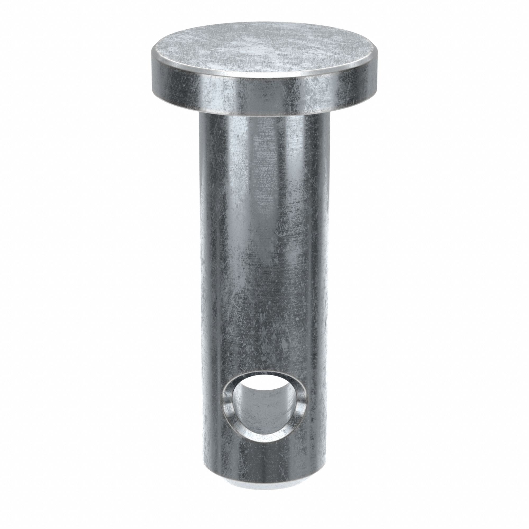 Clevis Pin, 0.594 in L 3/16in dia, PK25: Inch, 3/16 in Pin Dia, 19/32 in Shank Lg, Steel, 25 PK