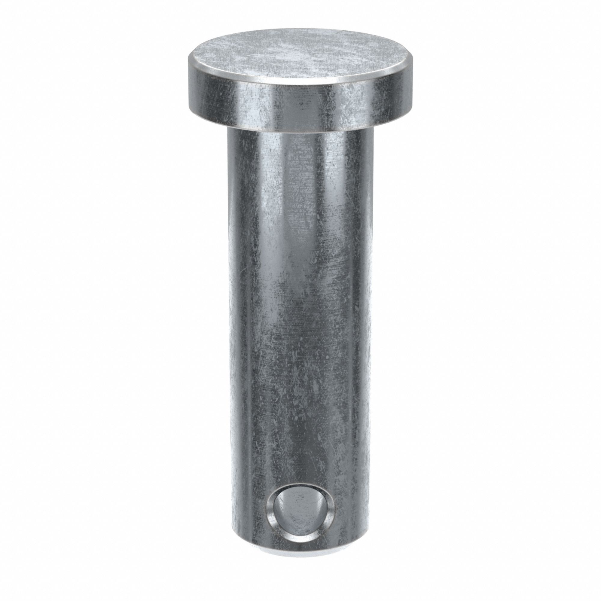 Clevis Pin, 0.797 in L 0.25in dia, PK25: Inch, 1/4 in Pin Dia, 51/64 in Shank Lg, Steel, Headed, 25 PK