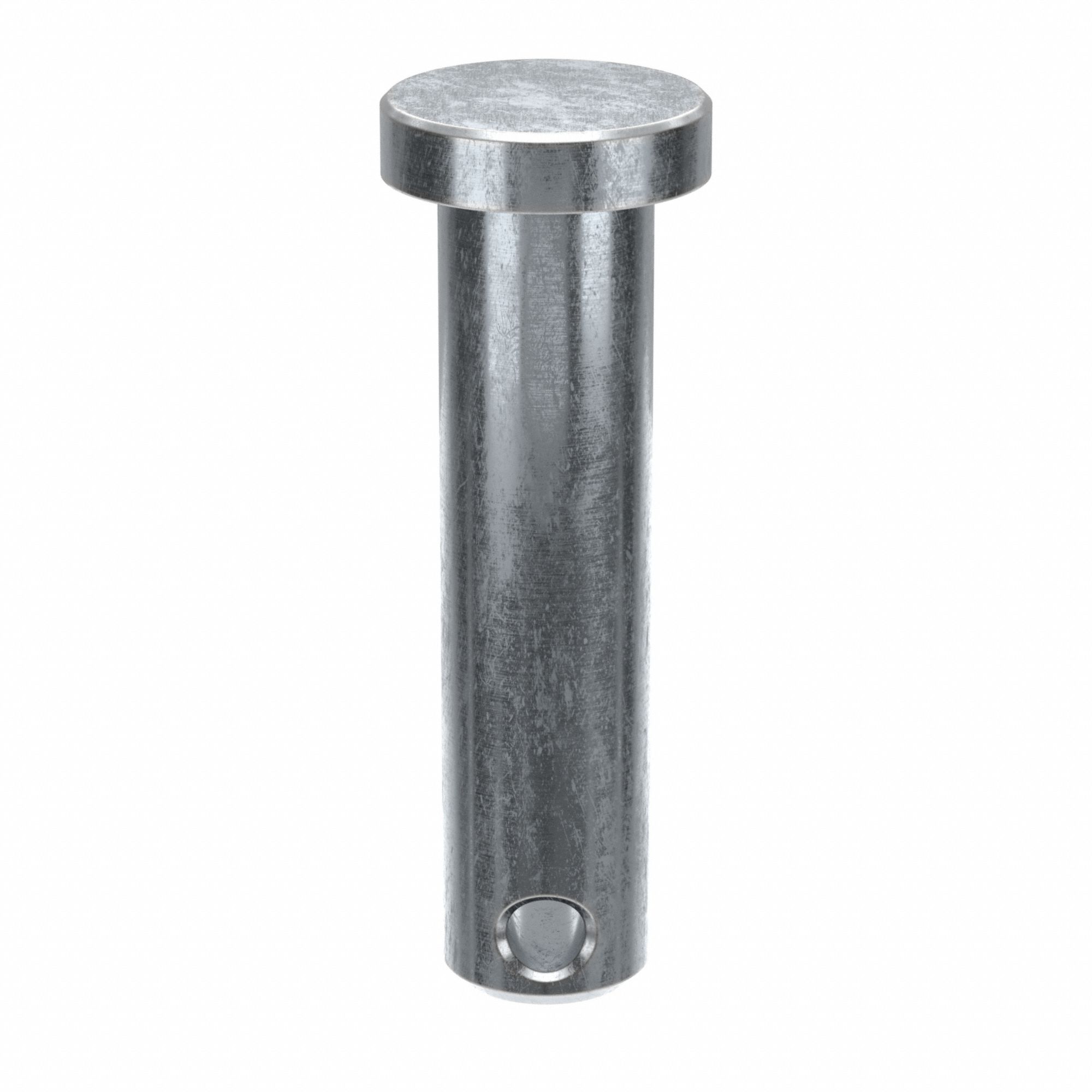 Inch, 1/4 in Pin Dia, Clevis Pin,1 in L,Steel 0.25 in dia,PK25 41ME02