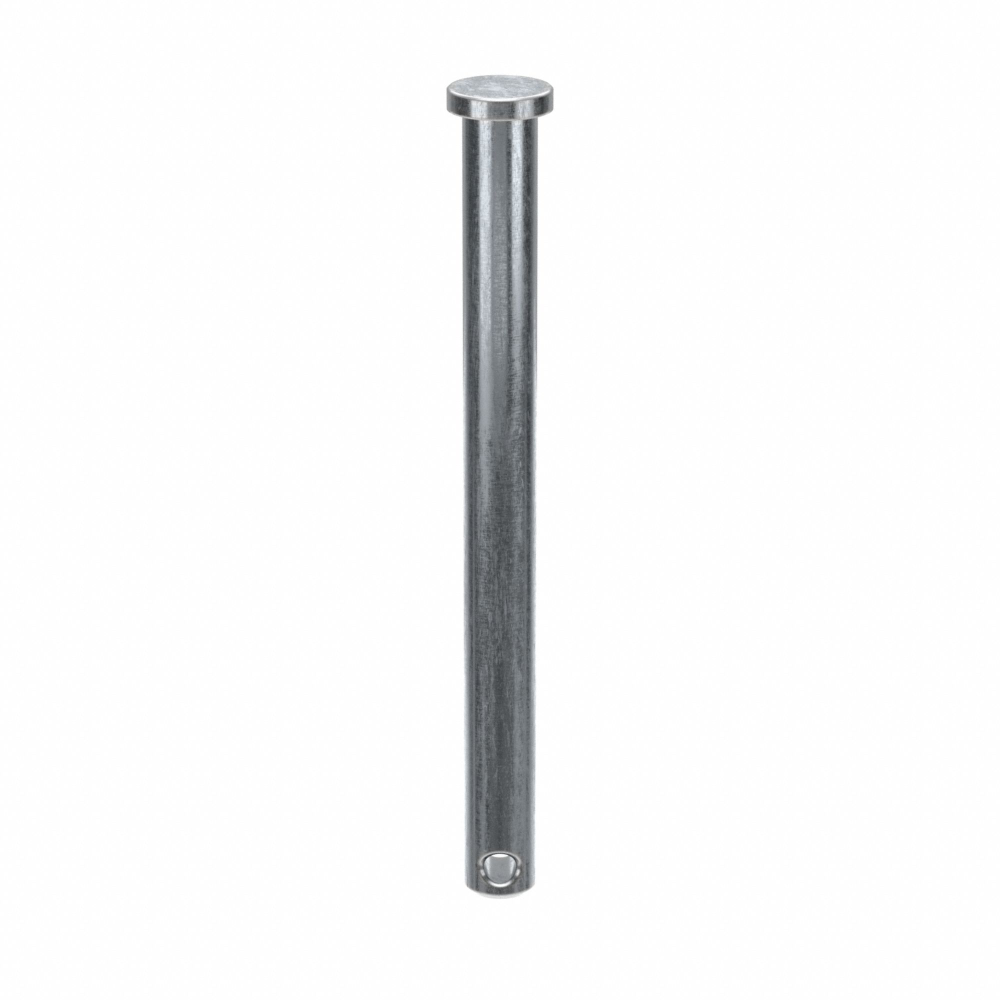 Clevis Pin, 3.5 in L 5/16in dia, PK25: Inch, 5/16 in Pin Dia, 3 1/2 in Shank Lg, Std Clevis Pin, 25 PK
