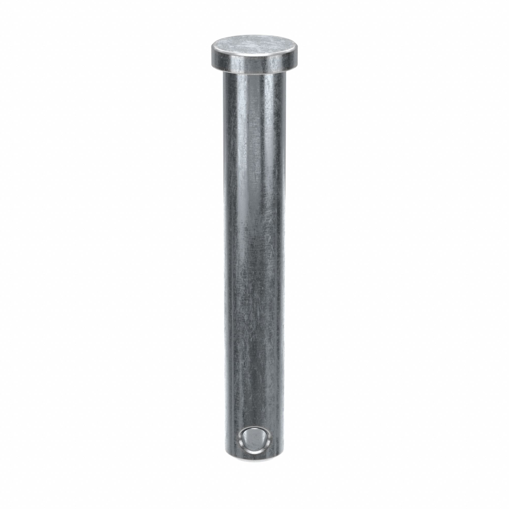 Clevis Pin, 2.5 in L, Steel 3/8in dia, PK10: Inch, 3/8 in Pin Dia, 2 1/2 in Shank Lg, Steel, 10 PK