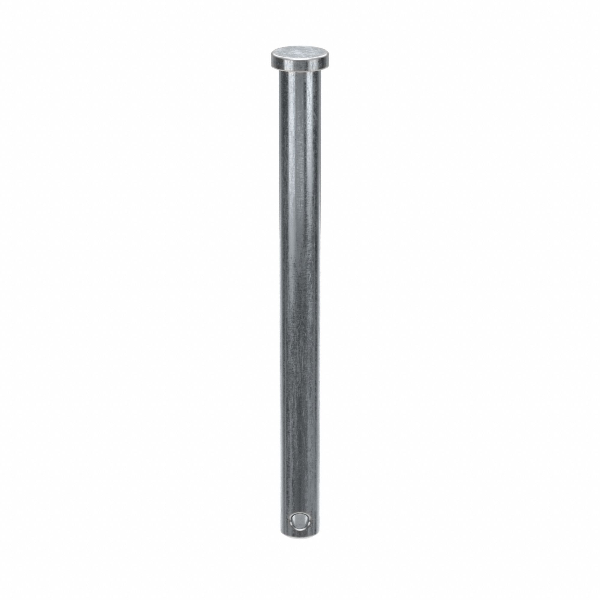 Clevis Pin, 4.5 in L, Steel 3/8in dia, PK10: Inch, 3/8 in Pin Dia, 4 1/2 in Shank Lg, Steel, 10 PK