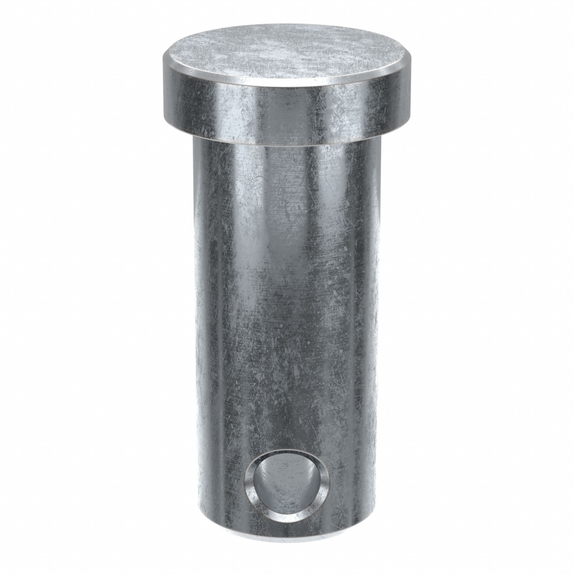 Inch, 7/16 in Pin Dia, Clevis Pin,1 in L,Steel 7/16 in dia,PK10