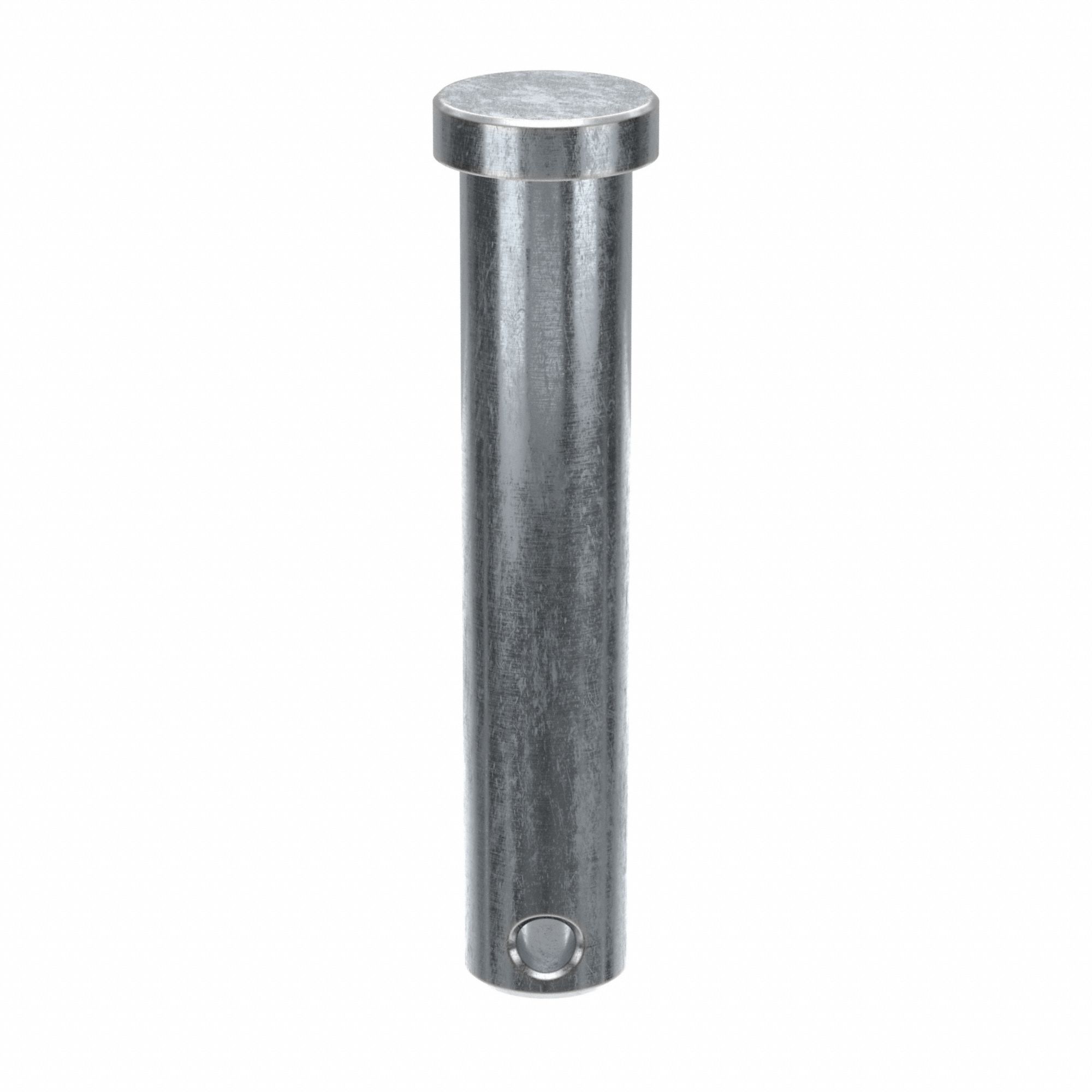 Clevis Pin, 2.25 in L 7/16in dia, PK10: Inch, 7/16 in Pin Dia, 2 1/4 in Shank Lg, Steel, Headed, 10 PK