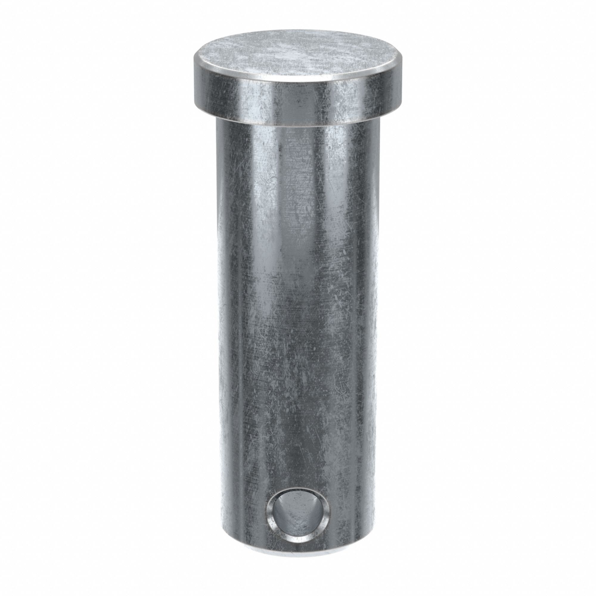 Clevis Pin, 1.422 in L 0.5in dia, PK10: Inch, 1/2 in Pin Dia, 1 27/64 in Shank Lg, Steel, 10 PK
