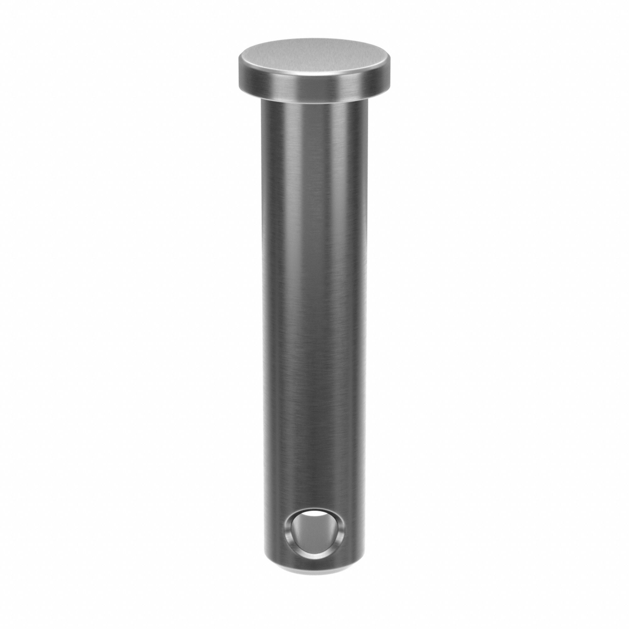 Clevis Pin, 1.5 in L, SS 5/16 in dia, PK5: Inch, 5/16 in Pin Dia, 1 1/2 in Shank Lg, 18-8, Plain, 5 PK