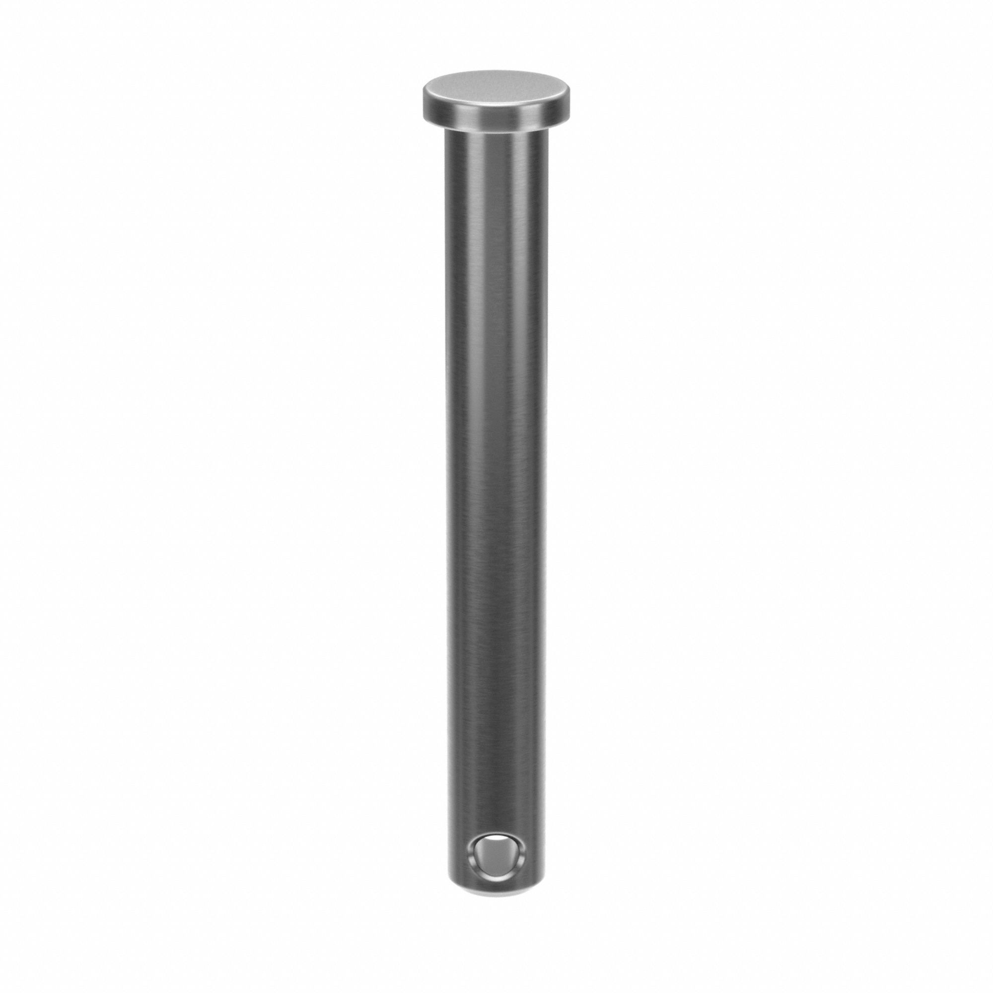 Clevis Pin, 2.5 in L, SS 5/16 in dia, PK5: Inch, 5/16 in Pin Dia, 2 1/2 in Shank Lg, 18-8, Plain, 5 PK