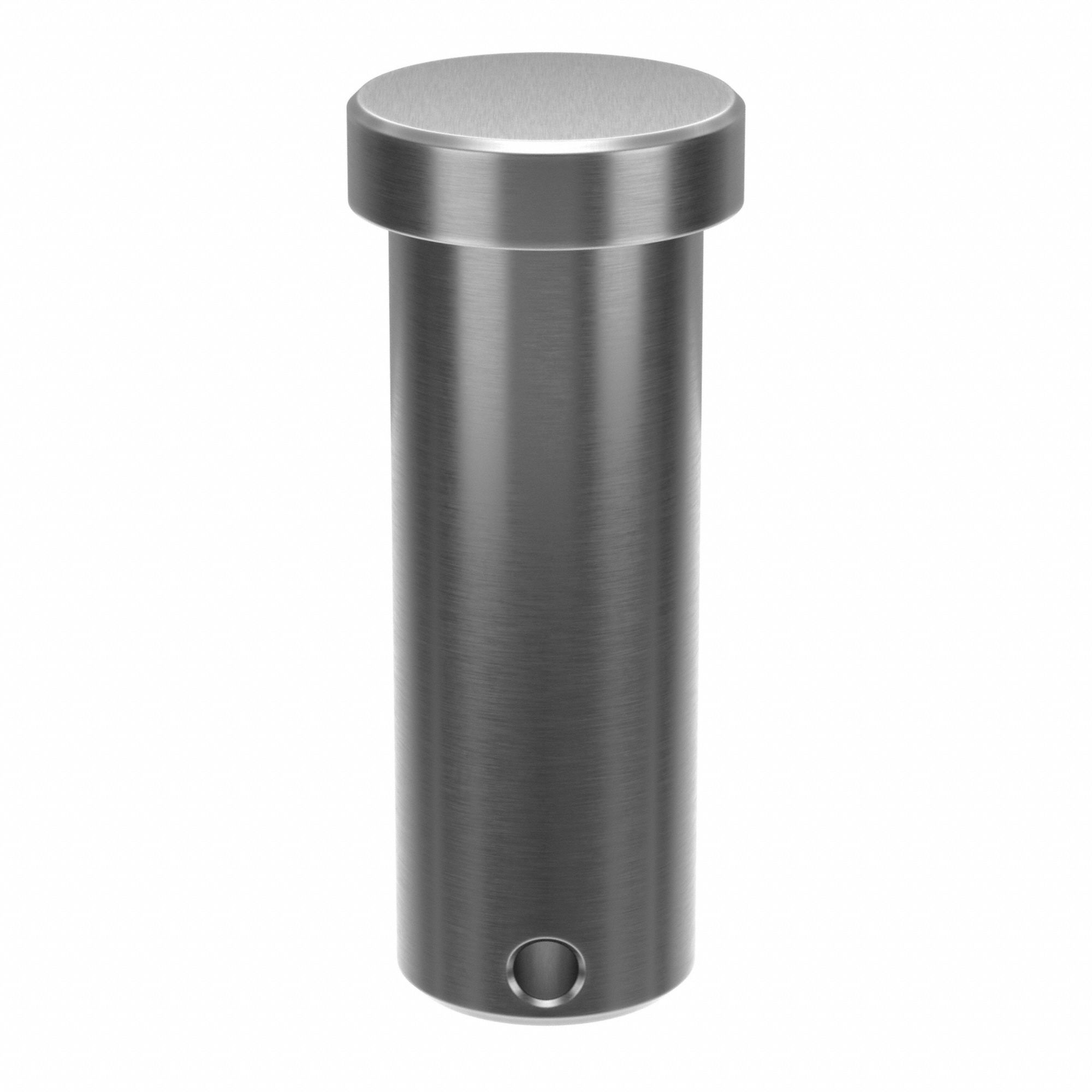 Clevis Pin, 2 in L, SS 3/4 in dia: Inch, 3/4 in Pin Dia, 2 in Shank Lg, Std Clevis Pin, 18-8, Plain