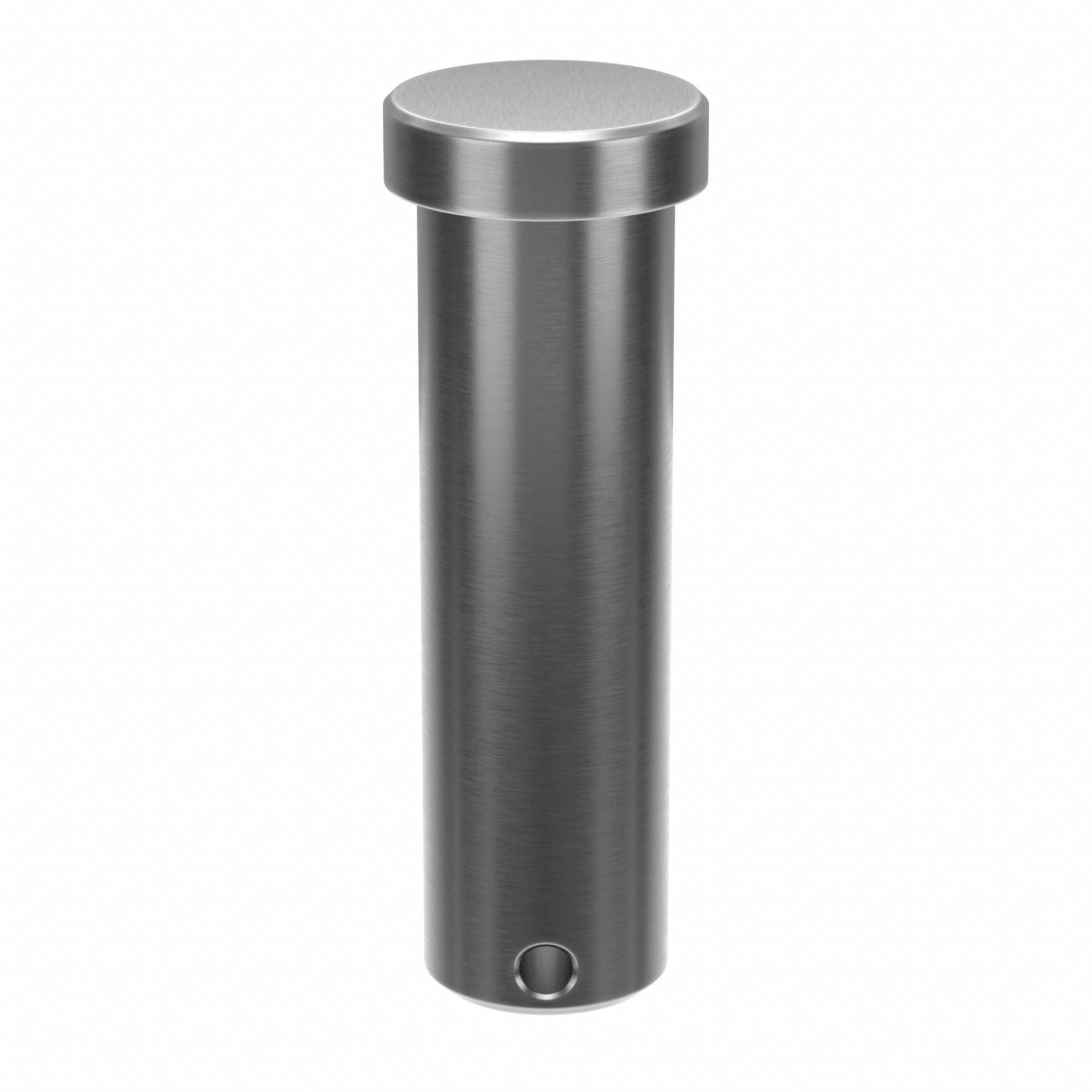 Clevis Pin, 2.5 in L, SS 3/4 in dia: Inch, 3/4 in Pin Dia, 2 1/2 in Shank Lg, Std Clevis Pin, 18-8