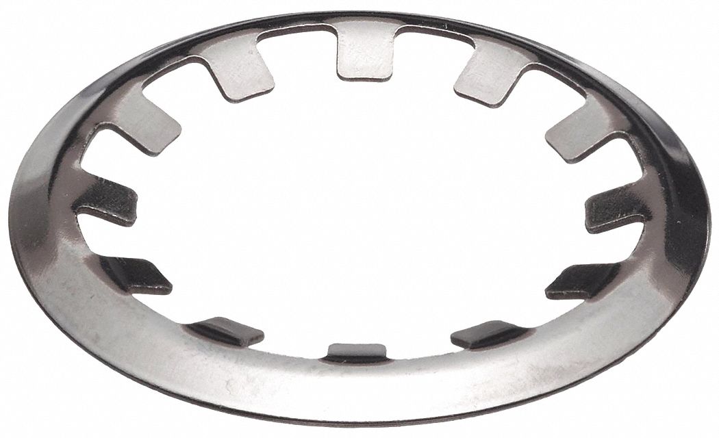 RETAINING RING, EXTERNAL, CURVED RIM TOOTH-LOCKING, 0.015 IN THICK, 50 PK