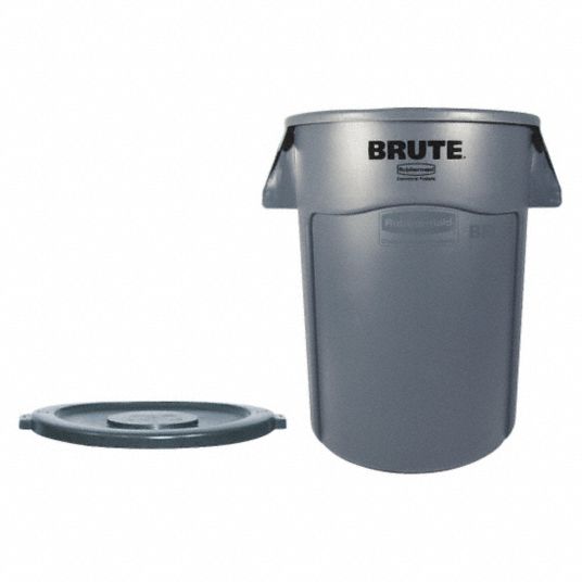 Rubbermaid Commercial Products Brute 44 Gal. Grey Round Vented