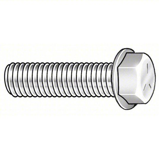 GRAINGER OMOLOGATO M20380.060.1000 FlTdRd, Znc, Stl, M6-1mm,1PK 38DK87 - Foto 3