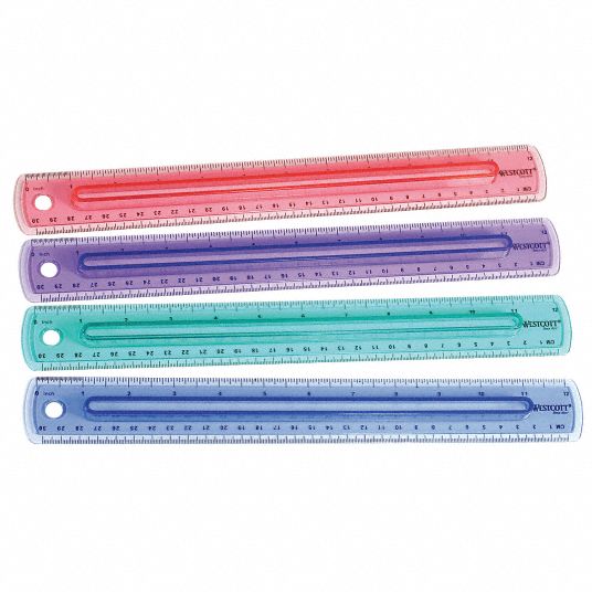 WESTCOTT, 00403, Gen Purpose, Ruler - 41N622|00403 - Grainger