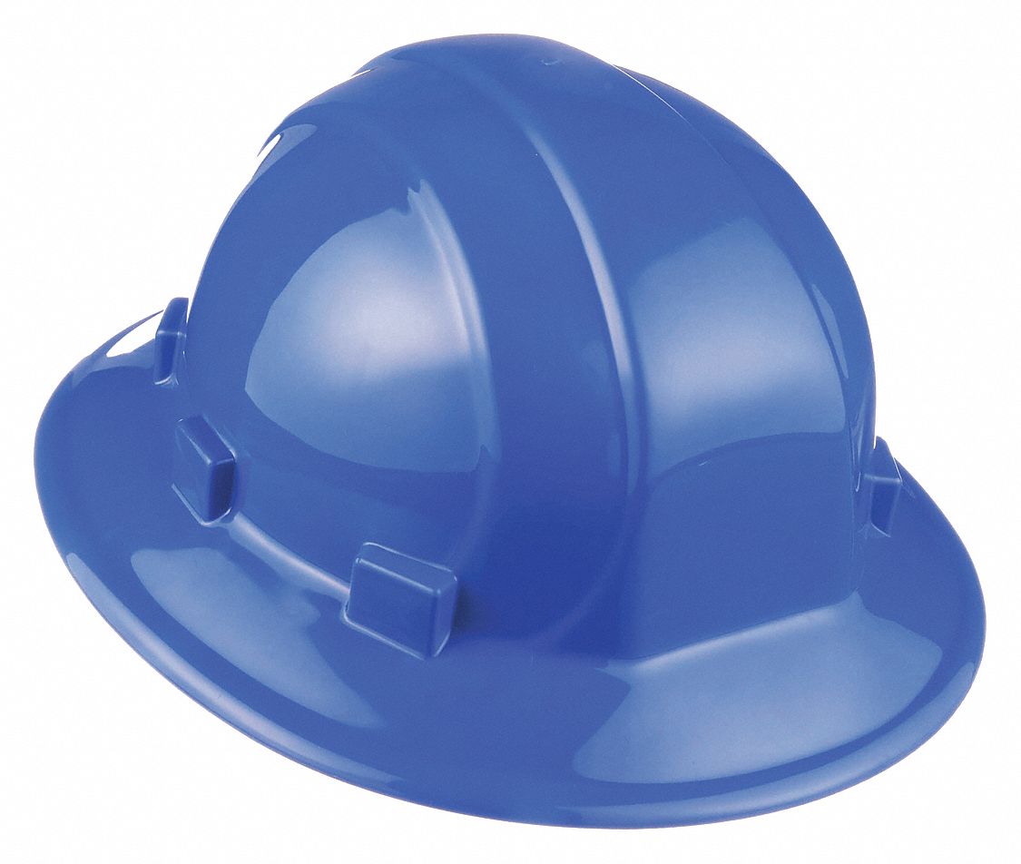 Hard Hat, Type 1,  Class E, Ratchet, Blue
