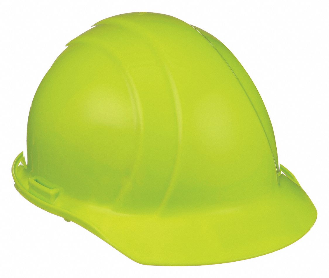 Hard Hat, Type 1,  Class E, Hi-Vis Green