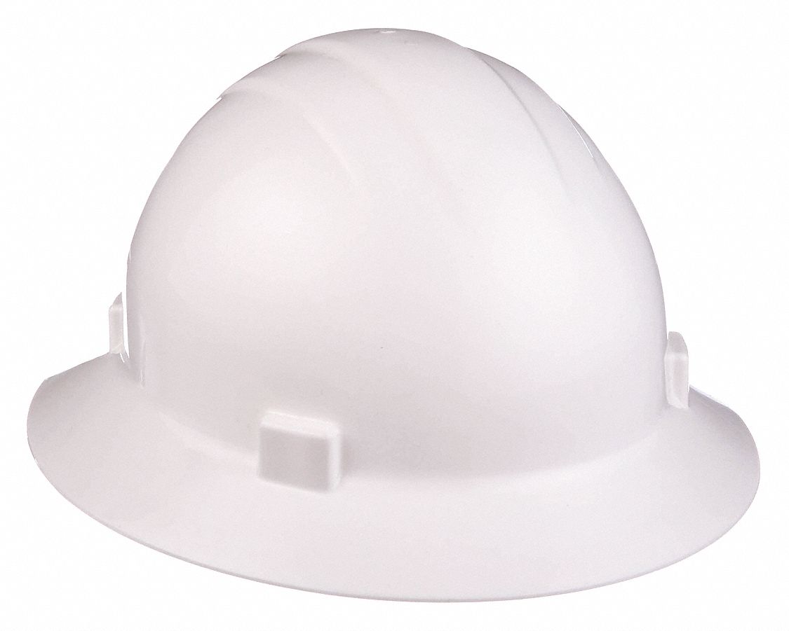 Hard Hat, Type 1,  Class E, Ratchet, White