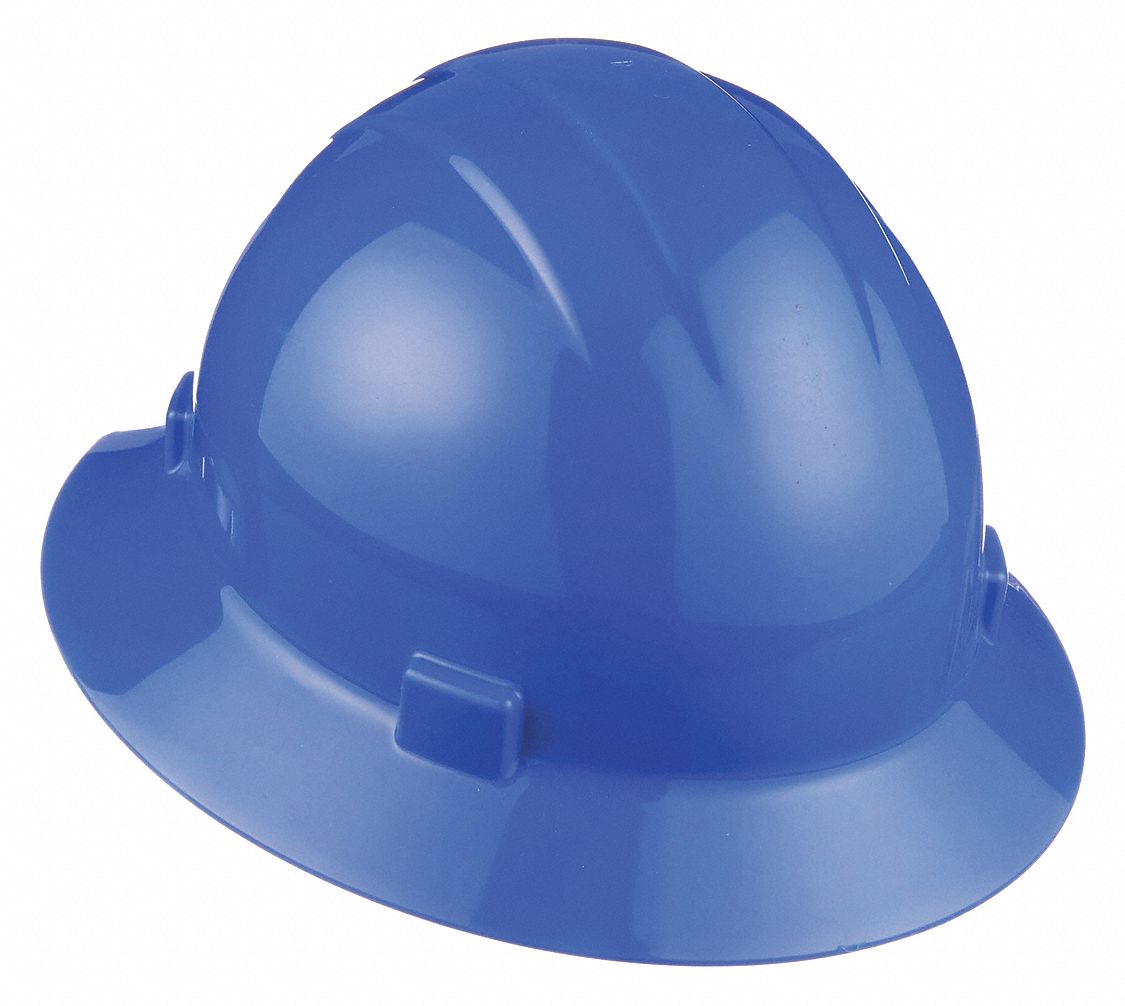 Hard Hat, Type 1,  Class E, Ratchet, Blue