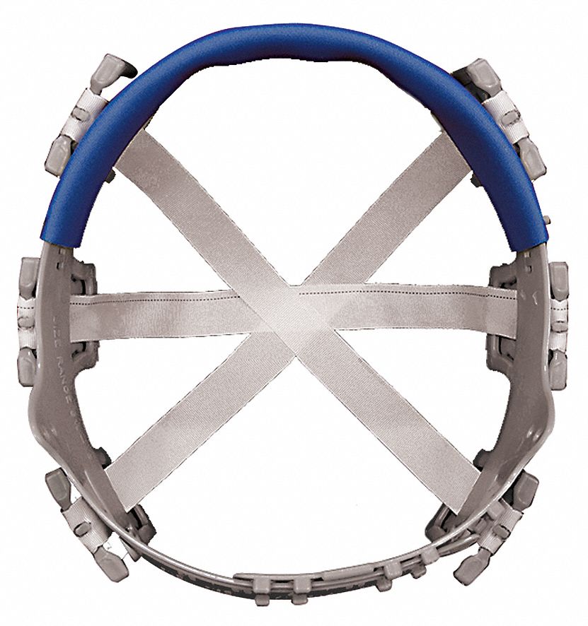 ERB SAFETY Hard Hat Suspension, Pinlock (6Point), Fits Hat Size 61/2