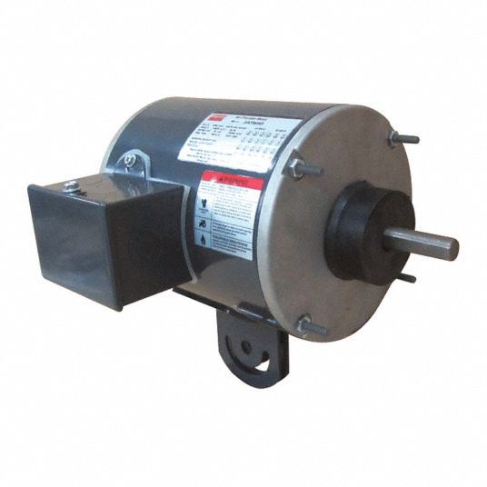 DAYTON Pedestal Fan Motor 1/2 HP, 1,100 Nameplate RPM, 208230/460V AC, 48YZ Frame, CWSE, 3