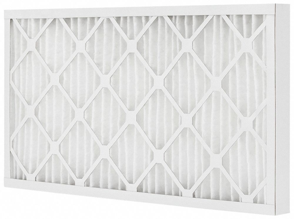 Pleated Air Filter: 16 in x 30 in x 2 in, MERV 13, LEED/Green