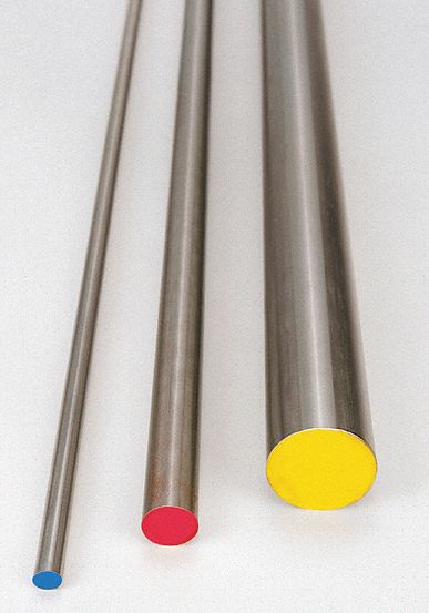 OIL HARD, DRILL ROD,STEEL,1INX36IN L