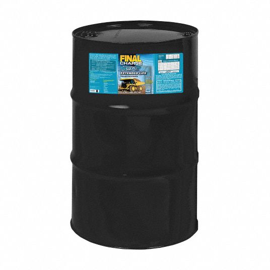 PEAK Antifreeze Coolant, 55 gal, Drum, Dilution Ratio RTU, 34