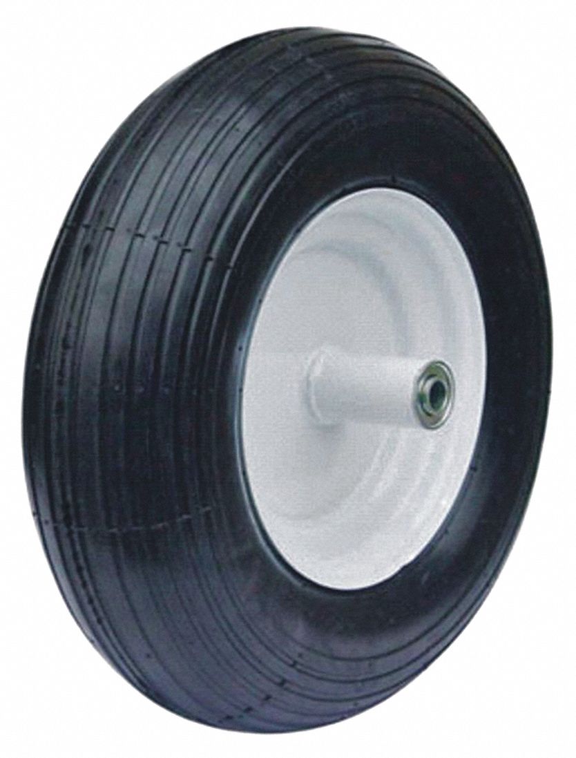 WHEELBARROW TIRE ASSEMBLY,4.80/4.00-8,2