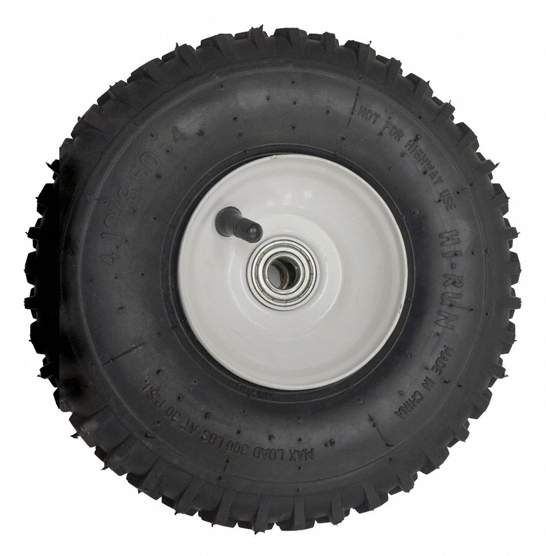 Hi run wheelbarrow tire tire material rubber 41p210 ct1010 grainger