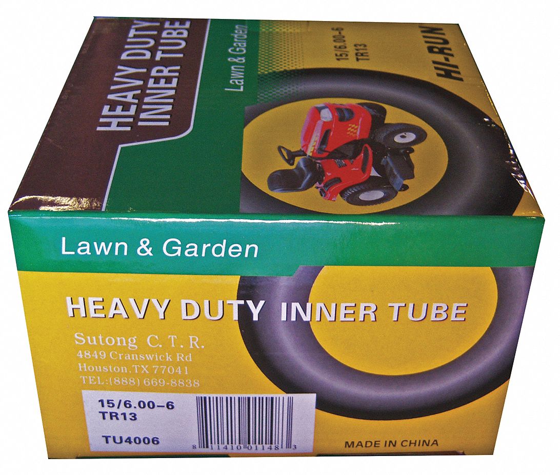 LAWN/GARDEN INNER TUBE,15/600-6