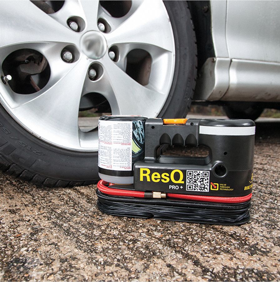 AIRMAN Tire Repair Air Compressor Kit 6 3/20 in Lg, 1 Pieces, ABS