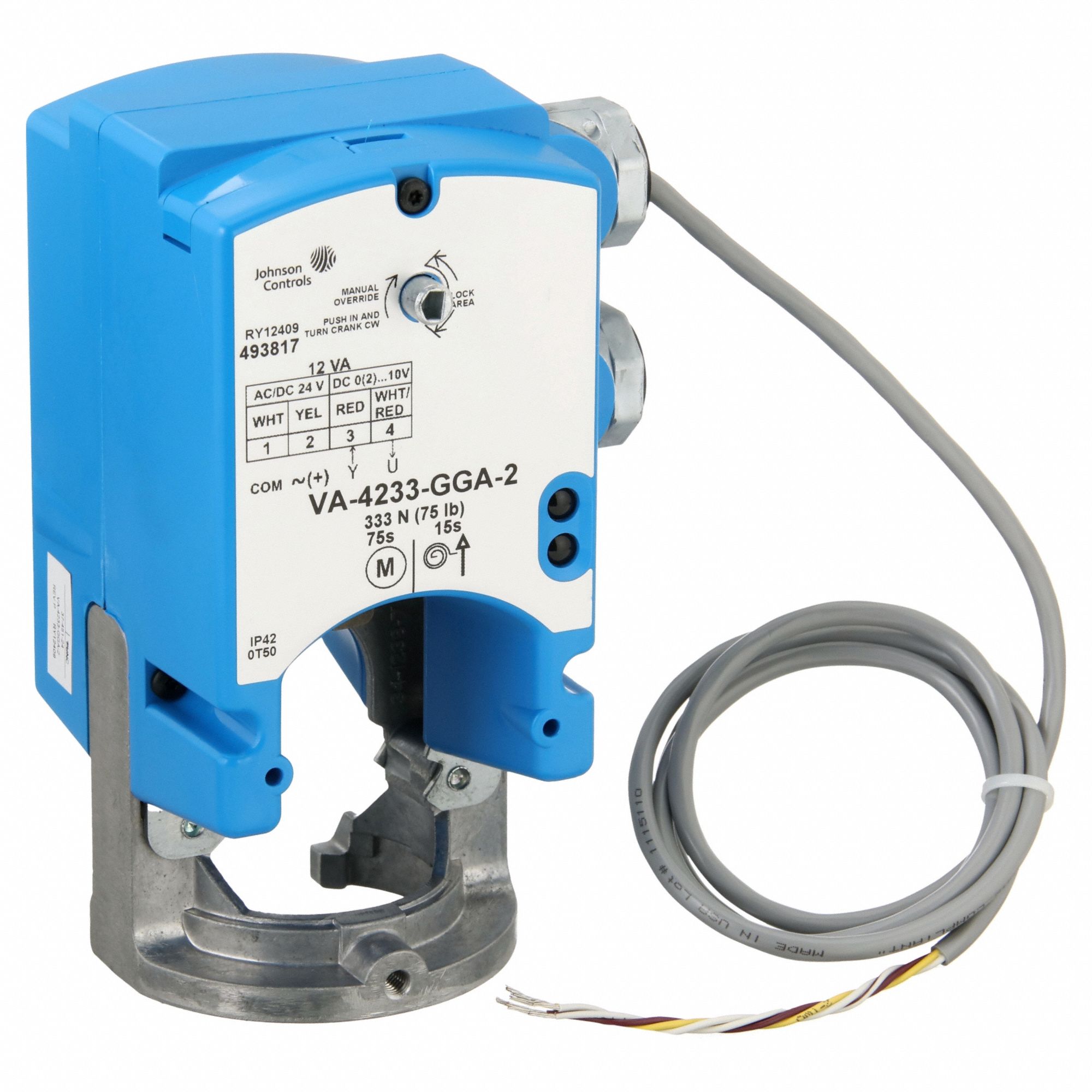 Electric Globe Valve Actuator Chilled/Hot Water Control, Steam Control