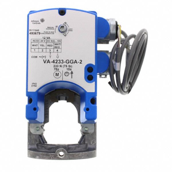 JOHNSON CONTROLS, 24V AC, Proportional Signal, Electric Globe Valve