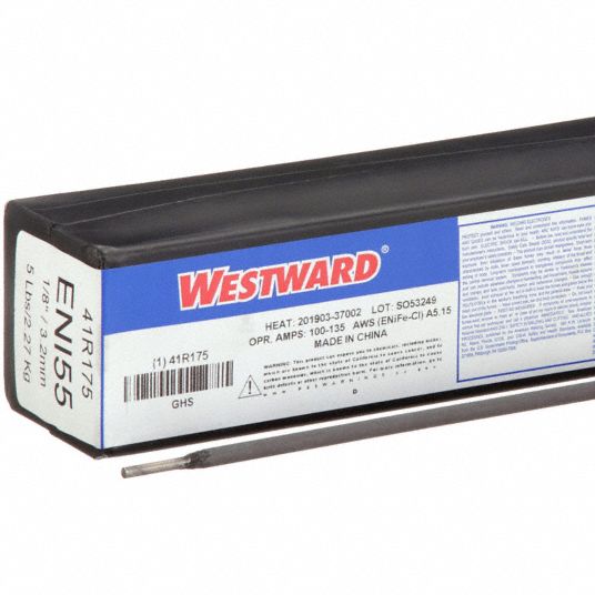 WESTWARD, Cast Iron, ENiFeCl, Stick Electrode 41R17541R175 Grainger