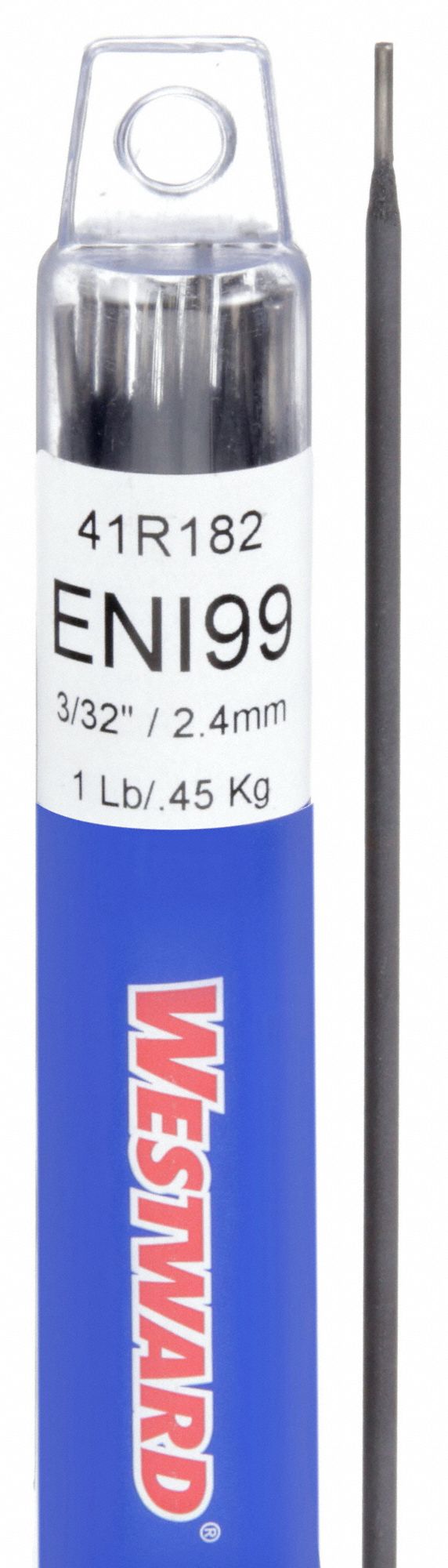 Stick Electrode: Cast Iron, ENi-Cl, 3/32 in x 14 in, 1 lb