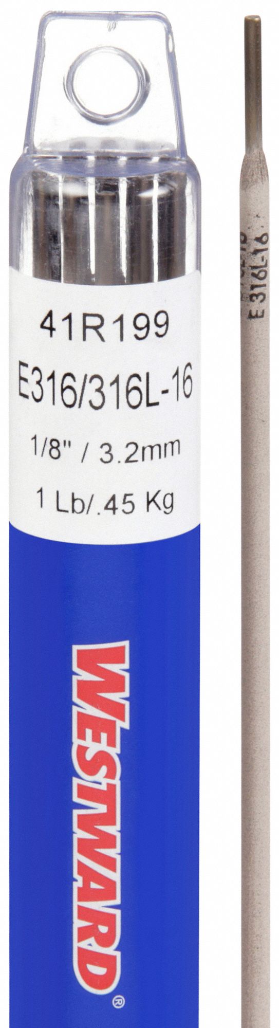 Stick Electrode: Stainless Steel, E316/316L-16, 1/8 in x 14 in, 1 lb