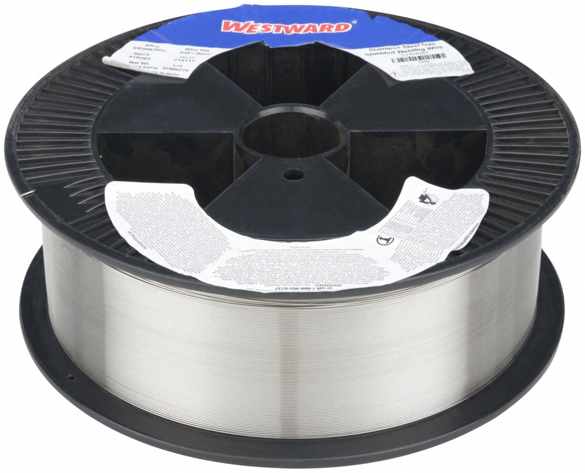 MIG Welding Wire: Stainless Steel, ER308/308L, 0.035 in, 30 lb