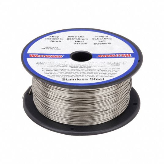 WESTWARD, Stainless Steel, ER316/316L, MIG Welding Wire - 41R285|41R285 ...