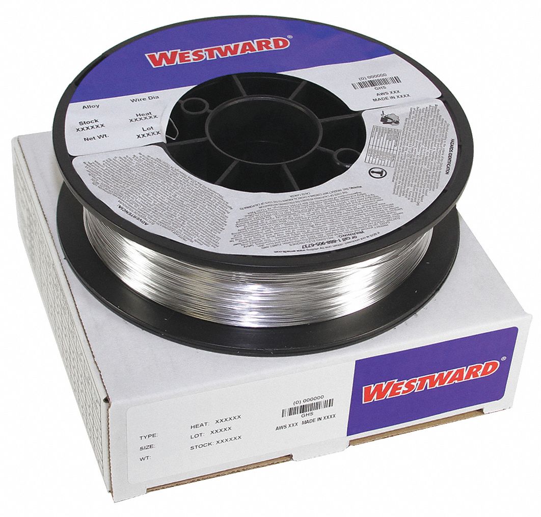 WESTWARD 3 lb Aluminum Spool Mig Welding Wire with 0.035 in Diameter